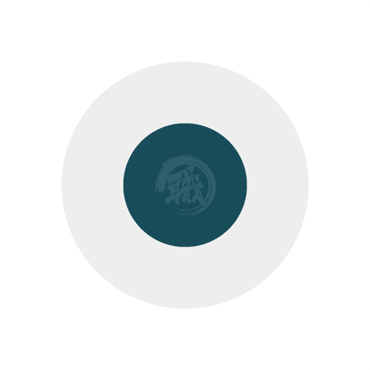 Intermediate Blue paint by GSI Creos, showcasing a smooth, vibrant blue color in a professional paint container.
