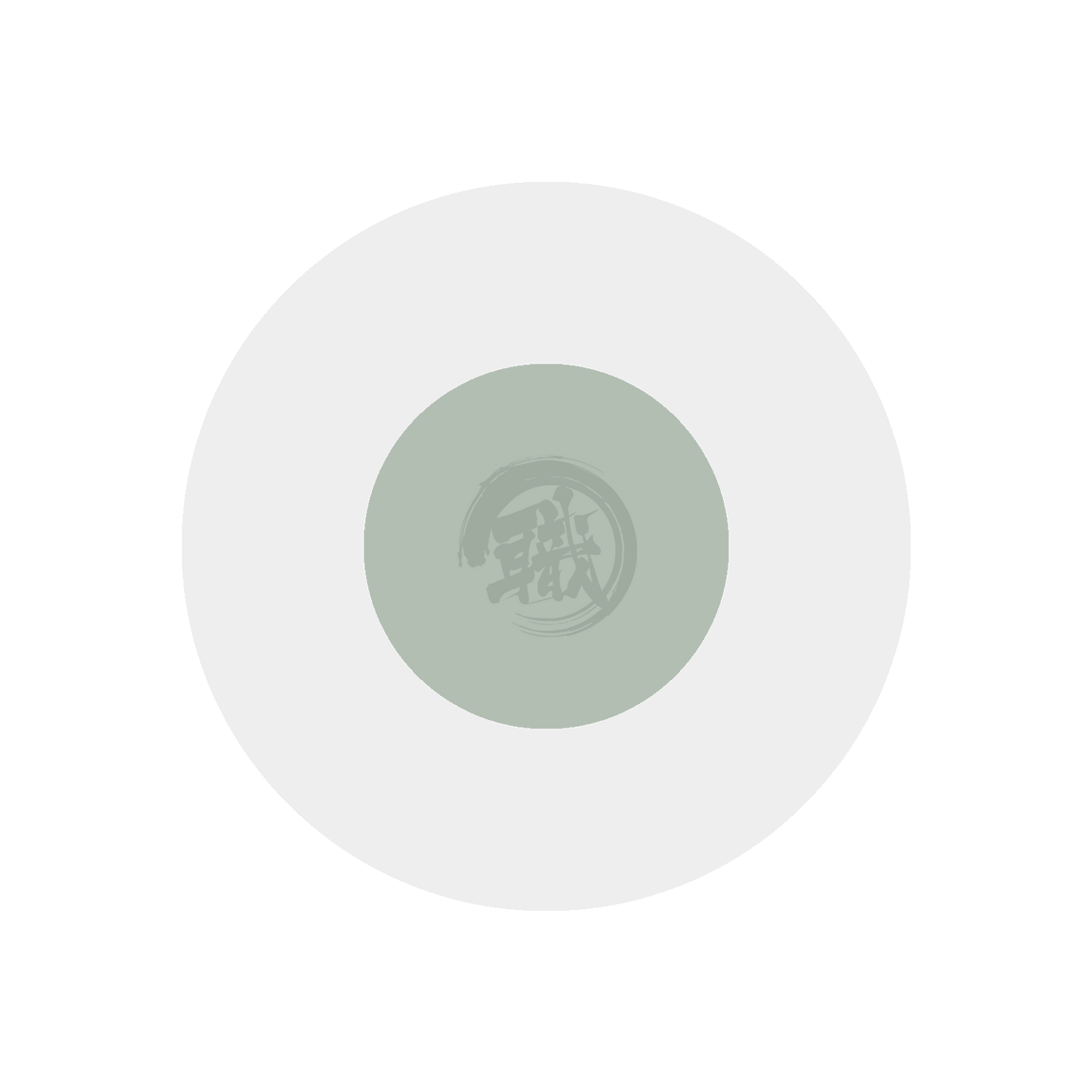 Light grey GSI Creos paint swatch showing a smooth, even coat of C097 light grey paint color.