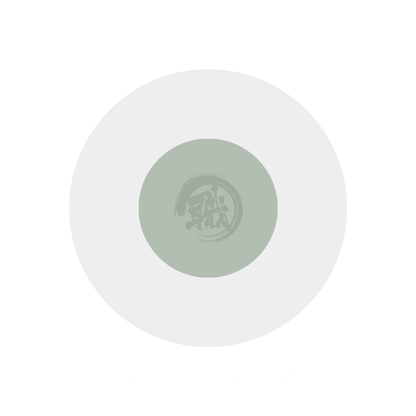 Light grey GSI Creos paint swatch showing a smooth, even coat of C097 light grey paint color.