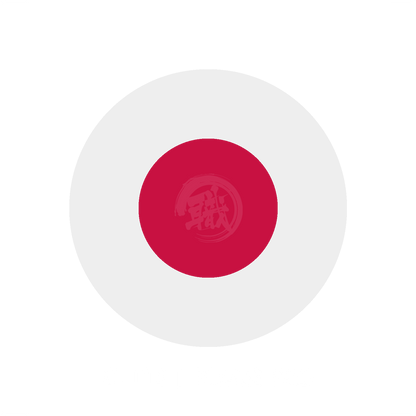 Red RLM23 paint by GSI Creos, showcasing a vibrant color swatch on a smooth surface.