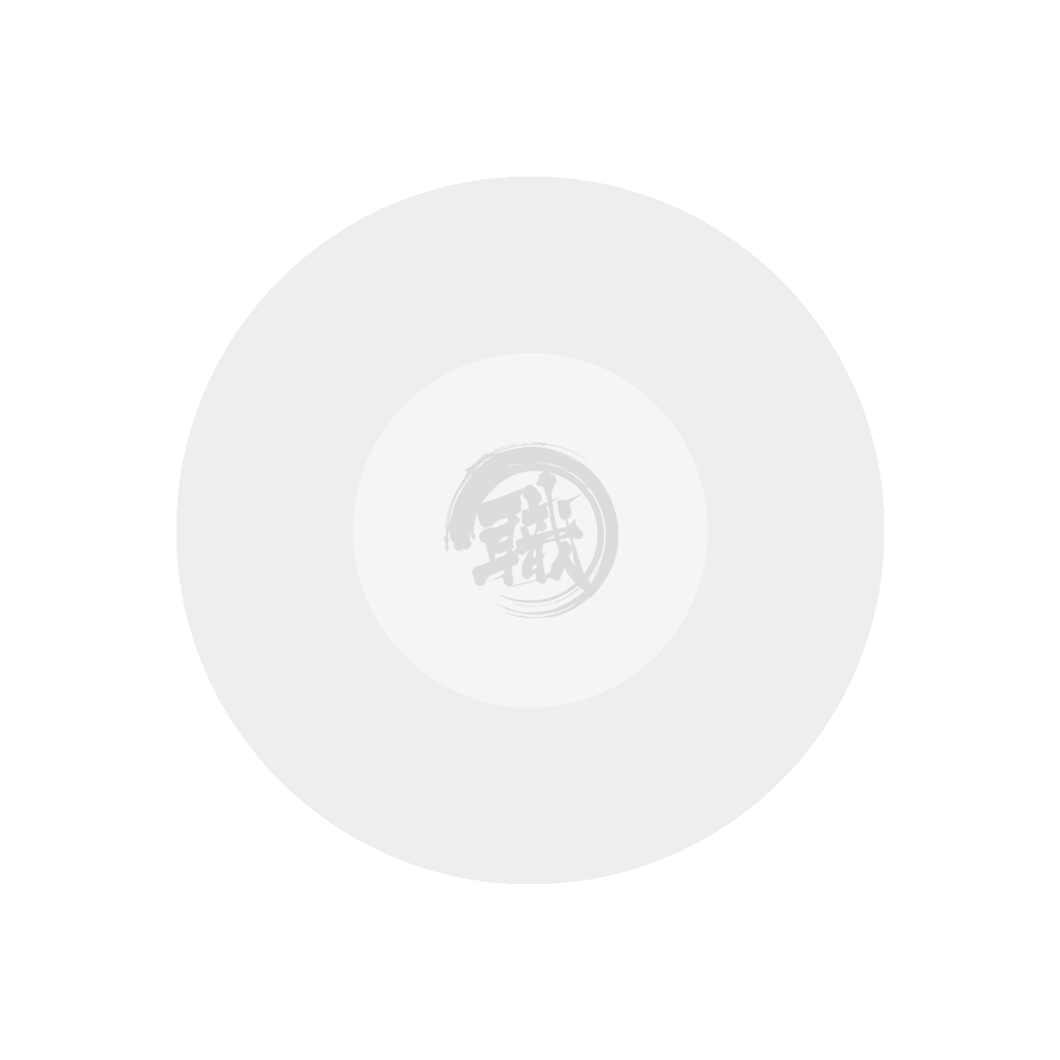 Close-up of GSI Creos Super Clear Grey Tone paint swatch showing smooth, semi-transparent grey paint texture