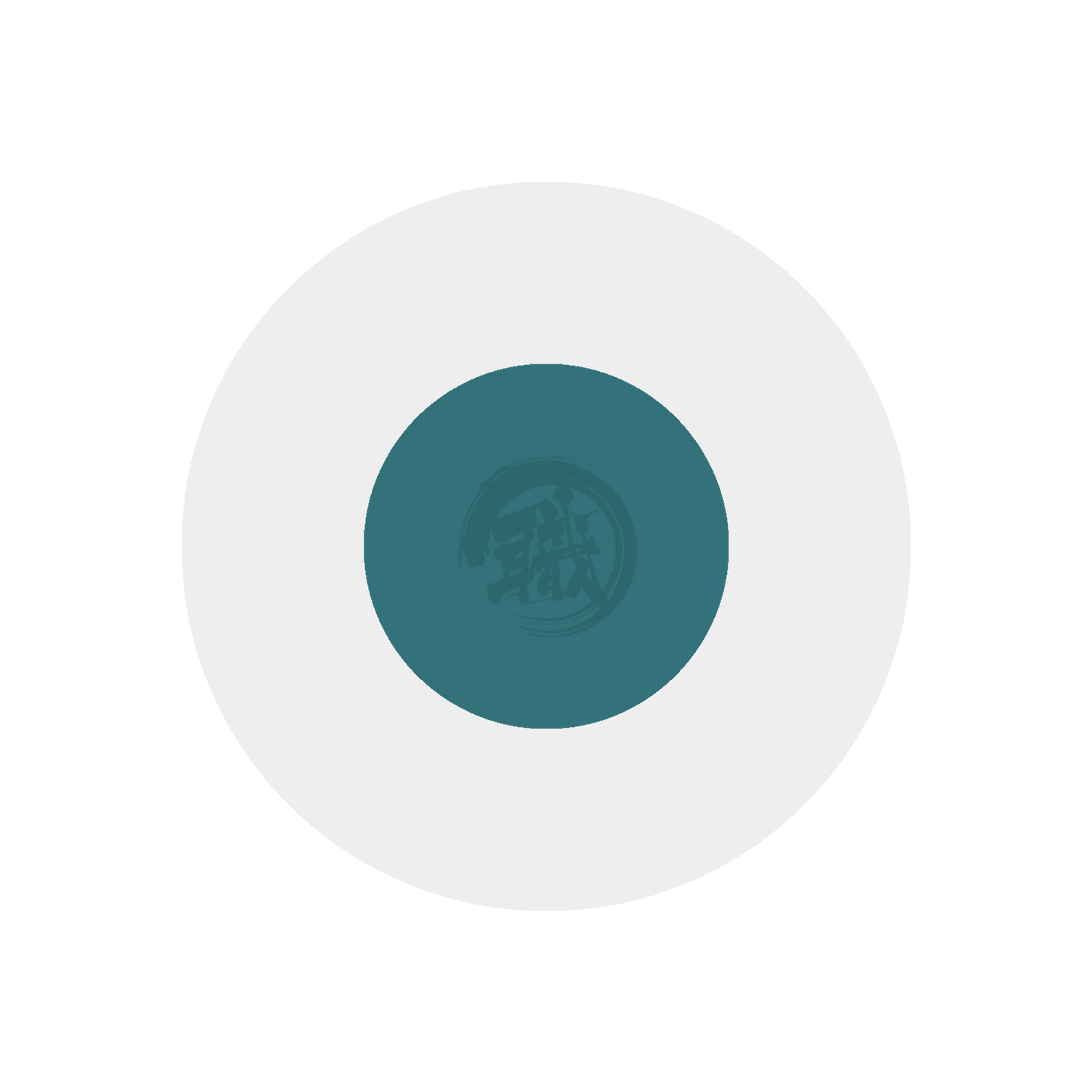 Greyish blue GSI Creos paint swatch labeled C337-2, showing a smooth, even application of FS35237 color.