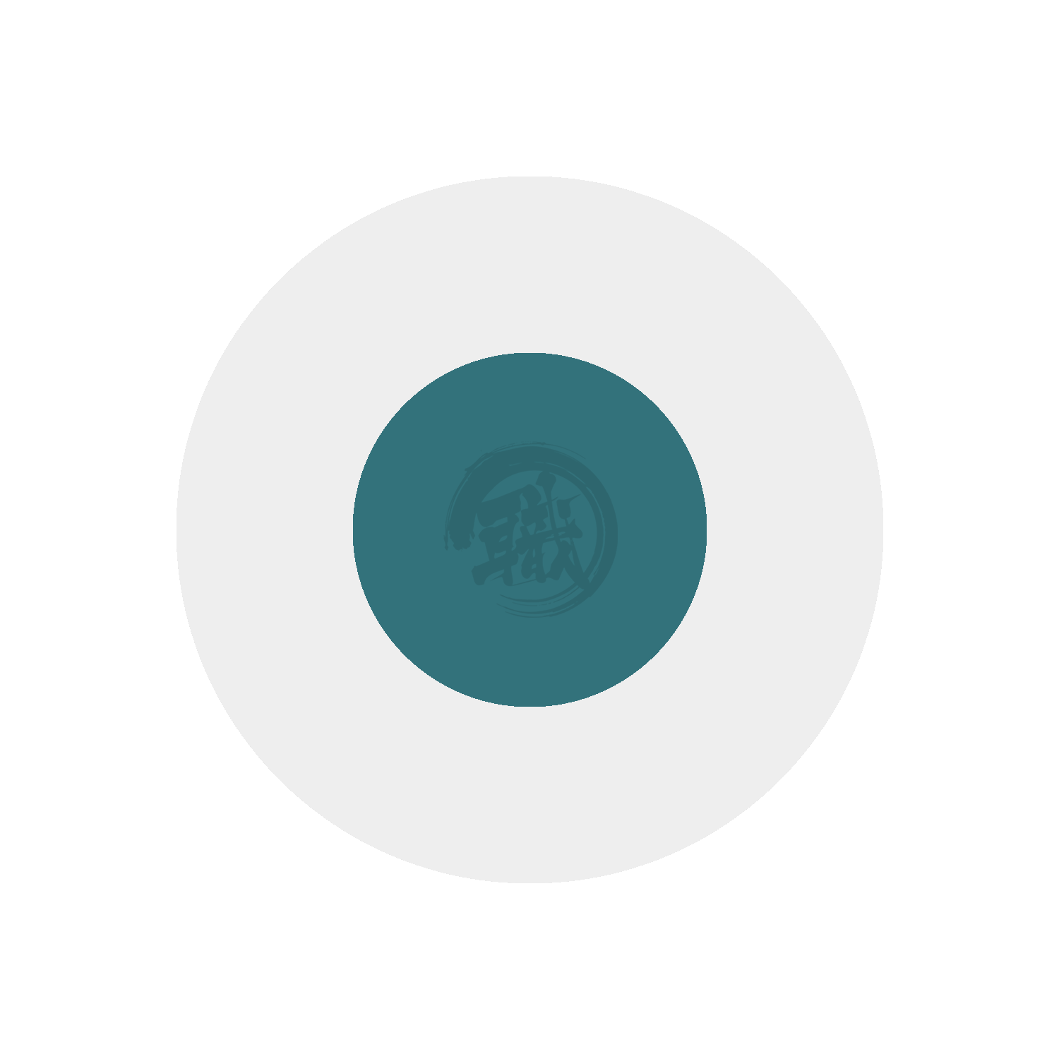 Greyish blue GSI Creos paint swatch labeled C337-2, showing a smooth, even application of FS35237 color.