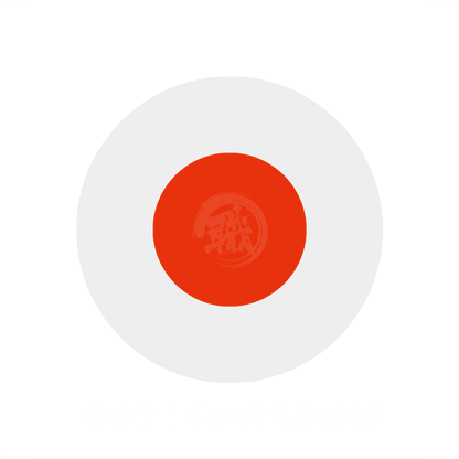Clear orange paint from GSI Creos, showcasing a vibrant, transparent orange liquid ideal for model and craft projects.