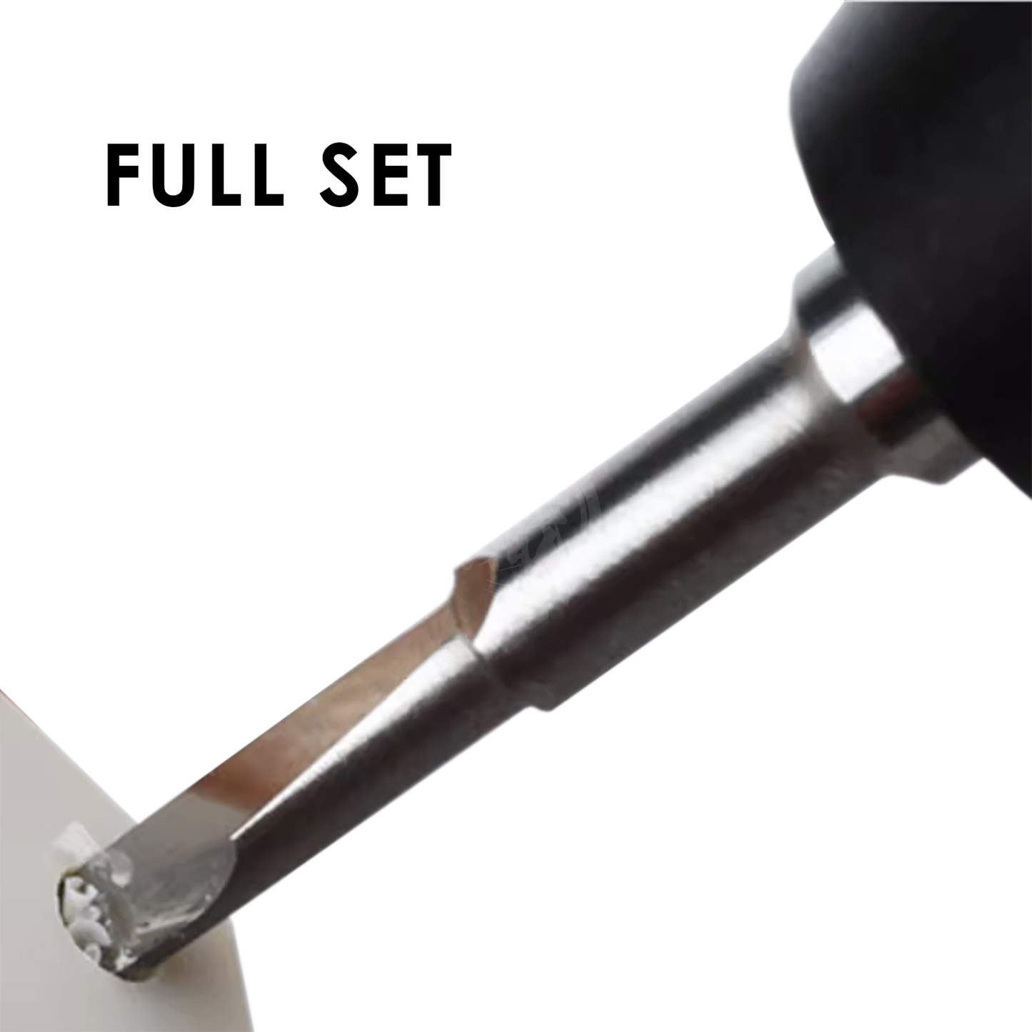 Tungsten Steel Flat Core Drill Bit [Full Set of 5]