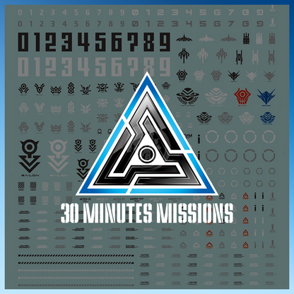 Water Decals [30 Minutes Missions Multiuse 1]