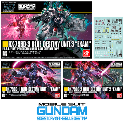 HG Blue Destiny Bundle