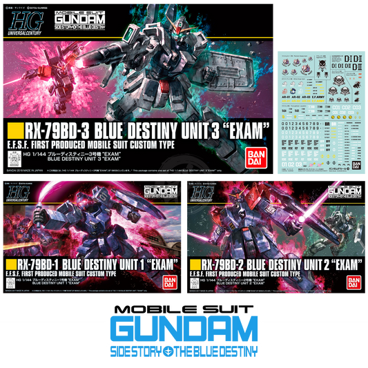 HG Blue Destiny Bundle