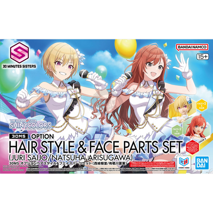 30MS Hair Style & Face Parts Set [Juri Saijo / Natsuha Arisugawa]