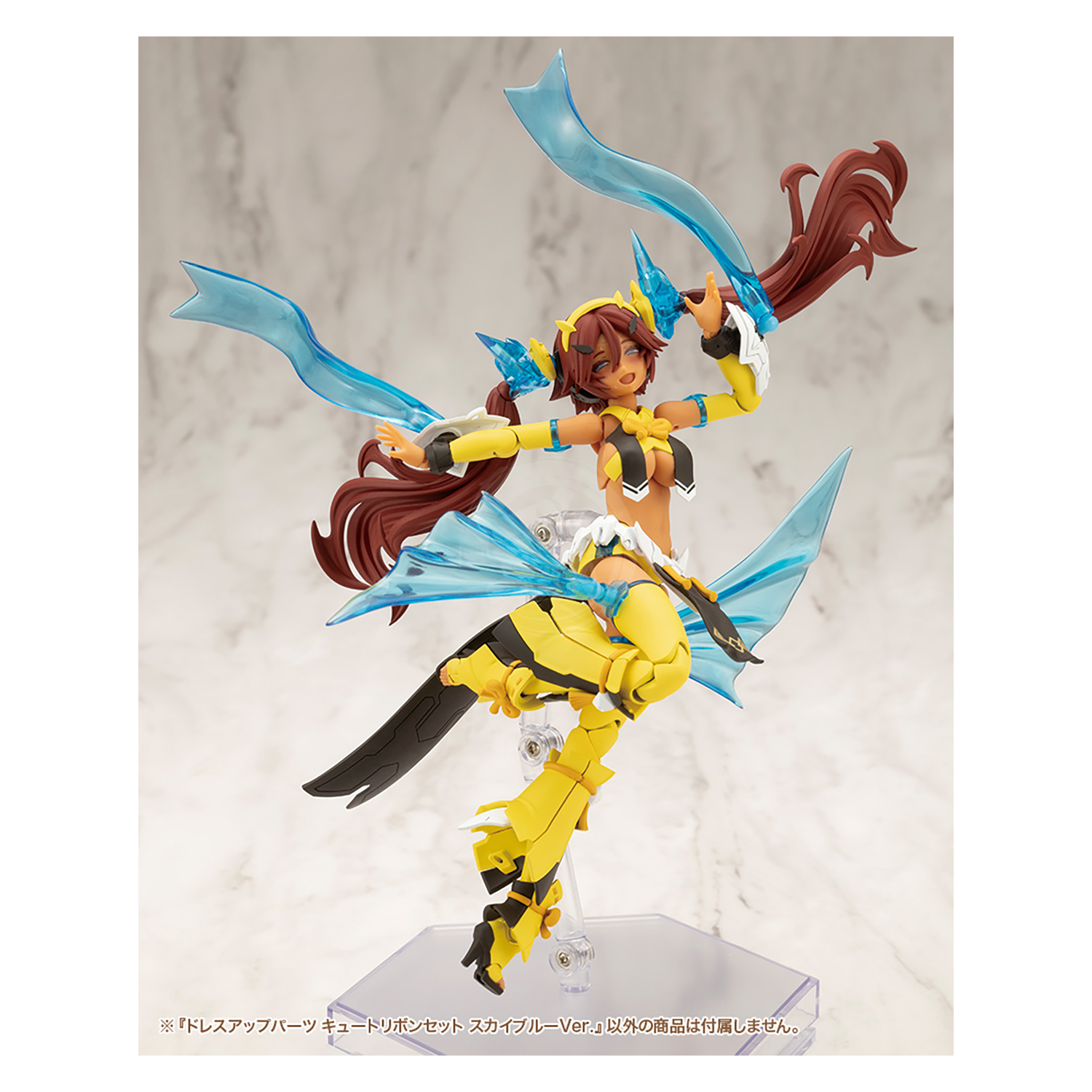 Dress Up Parts Cute Ribbon Set [Sky Blue Ver.] - ShokuninGunpla