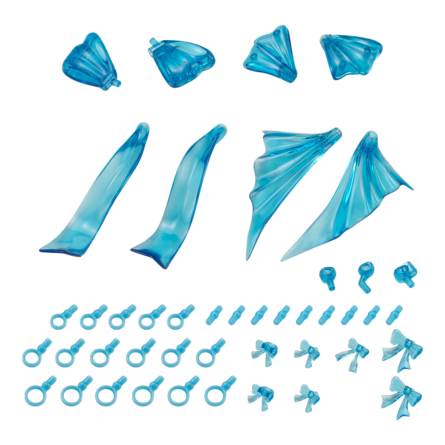 Dress Up Parts Cute Ribbon Set [Sky Blue Ver.] - ShokuninGunpla