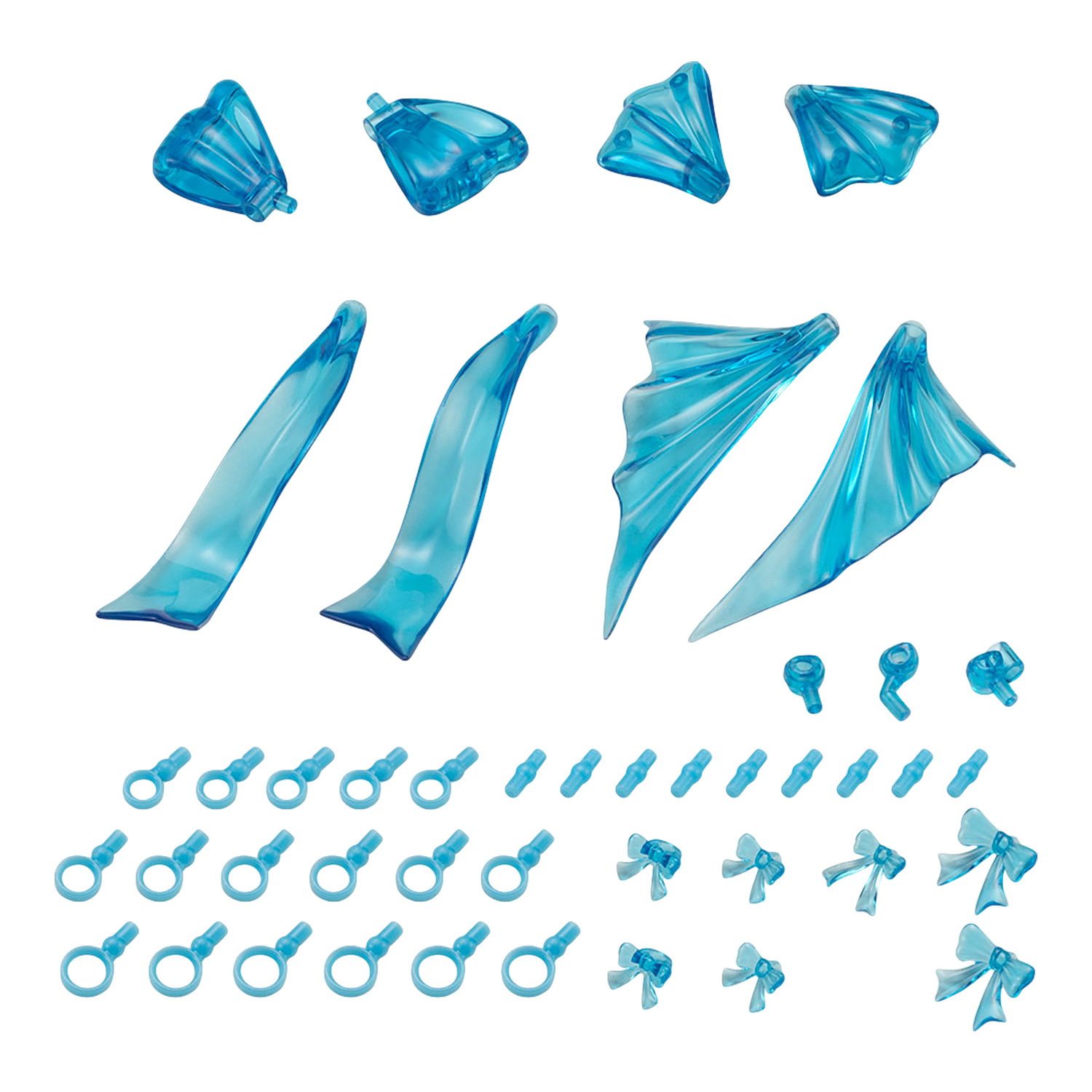 Dress Up Parts Cute Ribbon Set [Sky Blue Ver.] - ShokuninGunpla