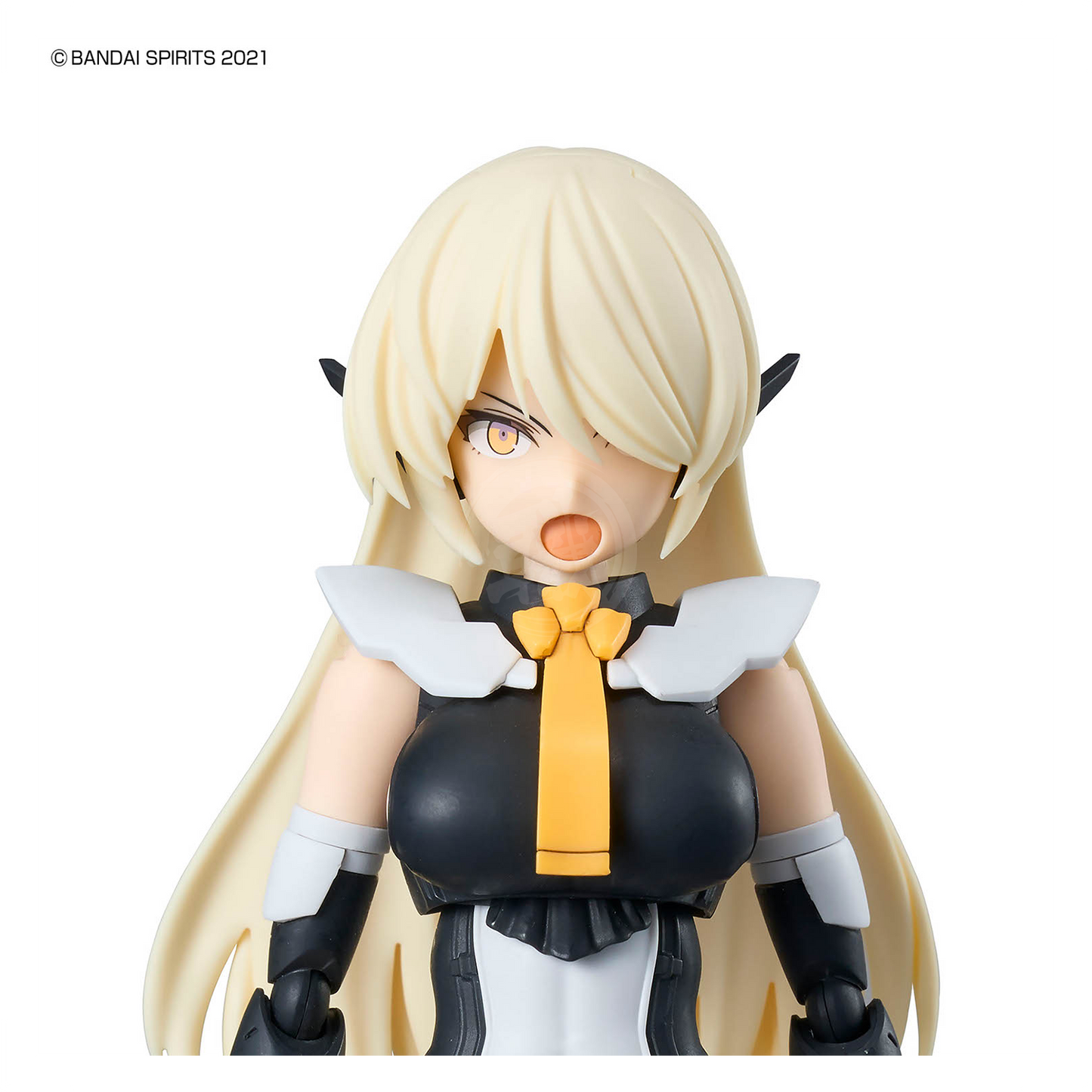 Bandai 30MS Belveria-Berys Feroce Form model kit displayed in detailed plastic assembly with vibrant colors.