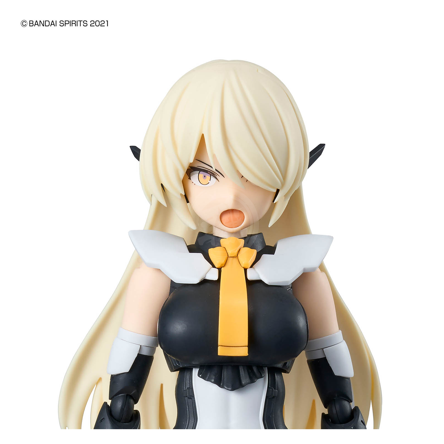 Bandai 30MS Belveria-Berys Feroce Form model kit displayed in detailed plastic assembly with vibrant colors.