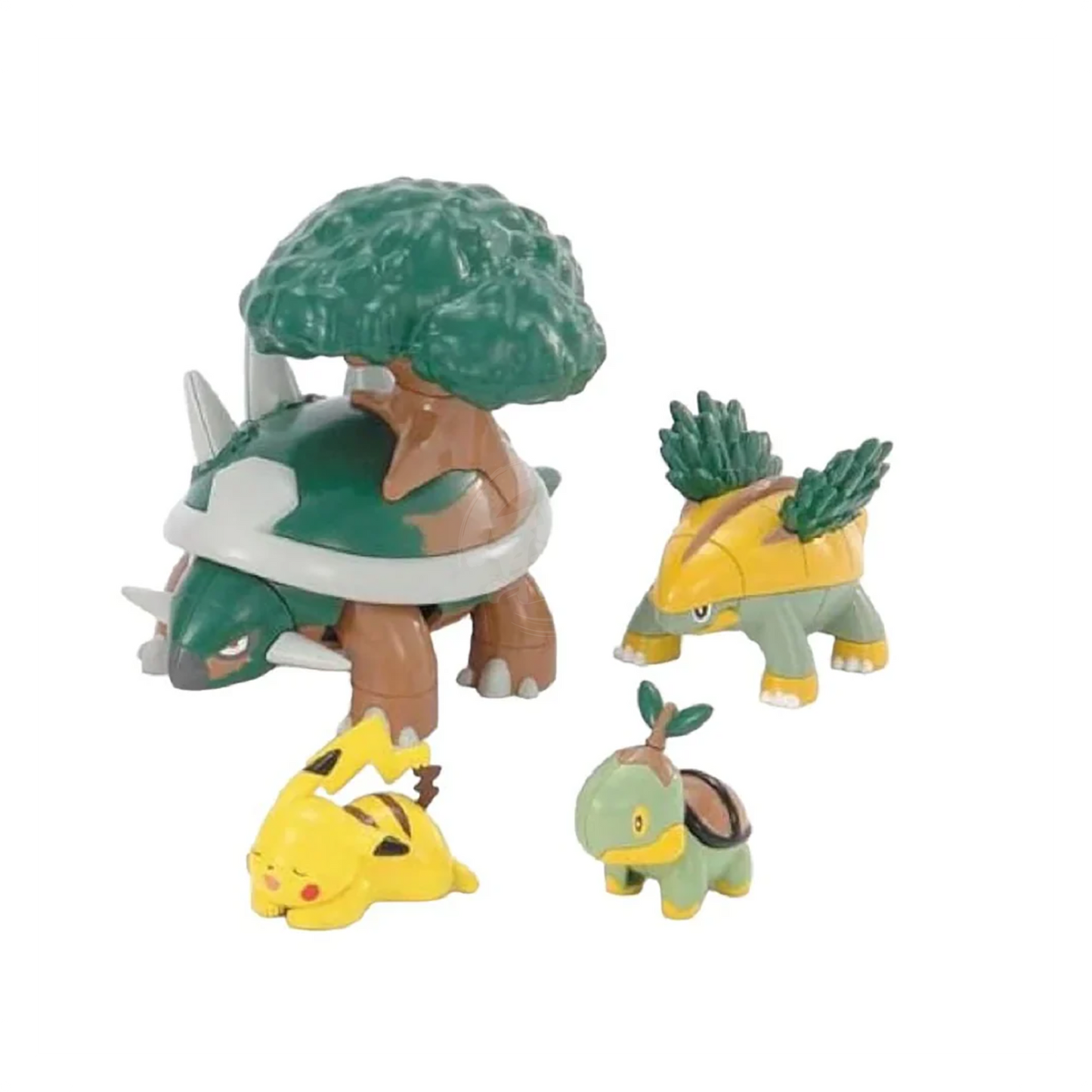 [Pokemon Plamo 08] Torterra Evolution Set