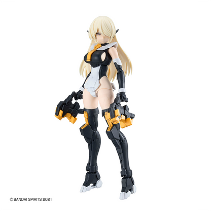 Bandai 30MS Belveria-Berys Feroce Form model kit displayed in a detailed plastic assembly image.