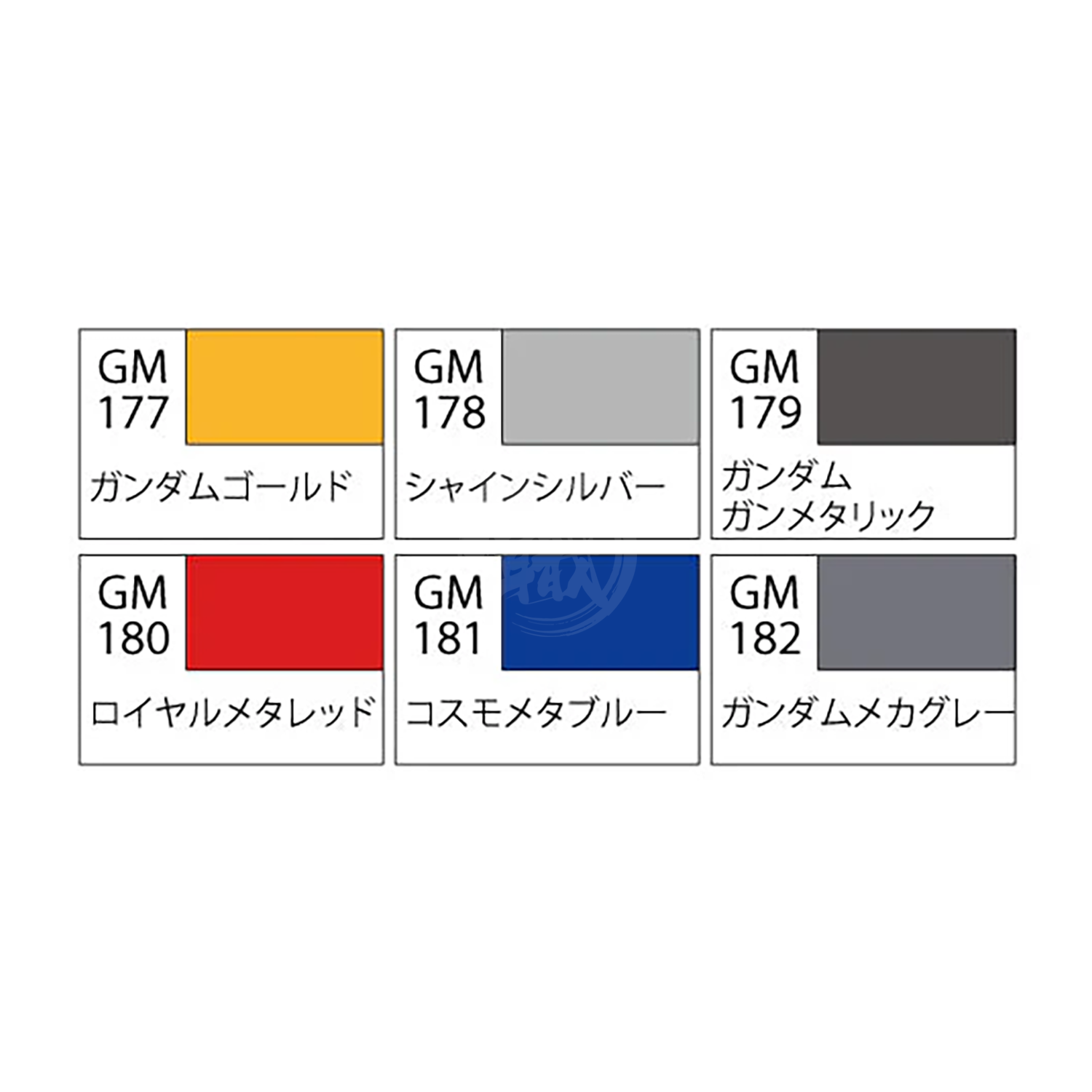 GSI Creos Gundam Marker Fine Edge Set 2 with tapered tip for precise coloring on Gundam models and plastic figures.
