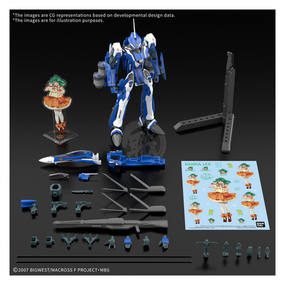 HG VF-25G Messiah Valkyrie [Michael Custom] [Deluxe Set] - ShokuninGunpla