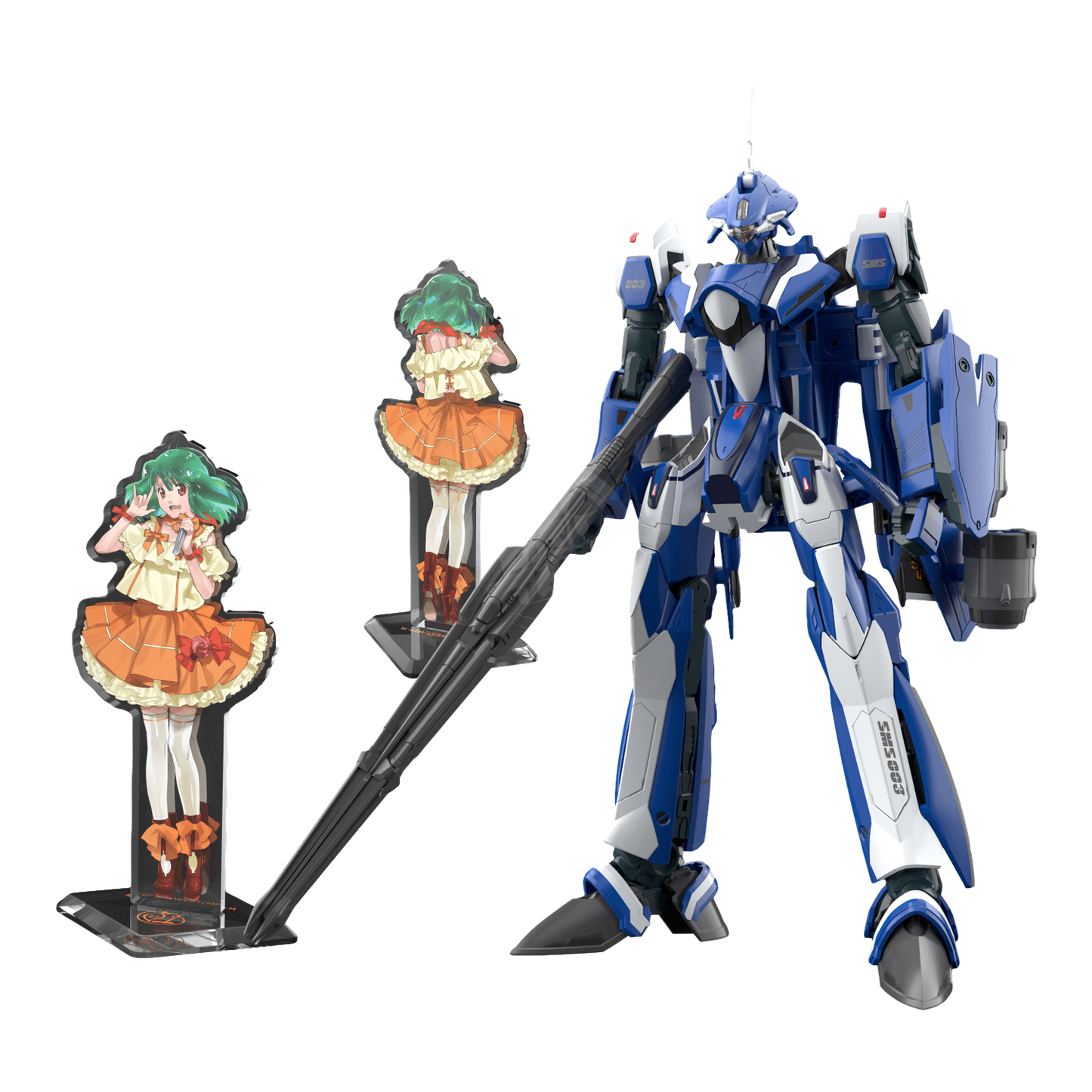 HG VF-25G Messiah Valkyrie [Michael Custom] [Deluxe Set] - ShokuninGunpla