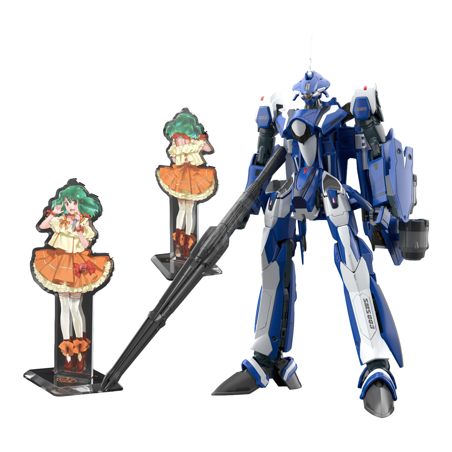 HG VF-25G Messiah Valkyrie [Michael Custom] [Deluxe Set] - ShokuninGunpla