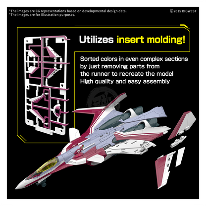 HG VF-31C Siegfried [Mirage Farina Jenius Custom] [Deluxe Set] [Preorder Q4 2025] - ShokuninGunpla