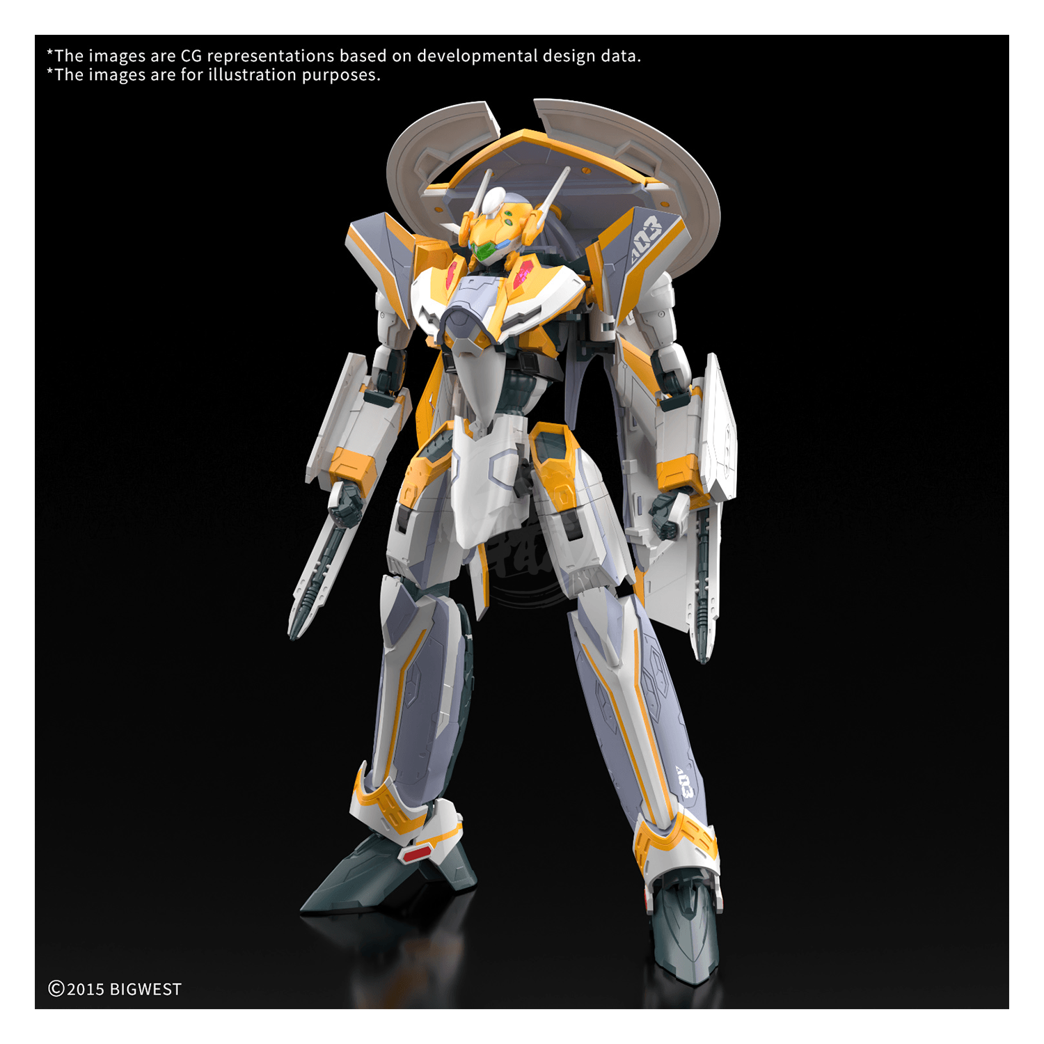 HG VF-31E Siegfried [Chuck Mustang Custom] - ShokuninGunpla