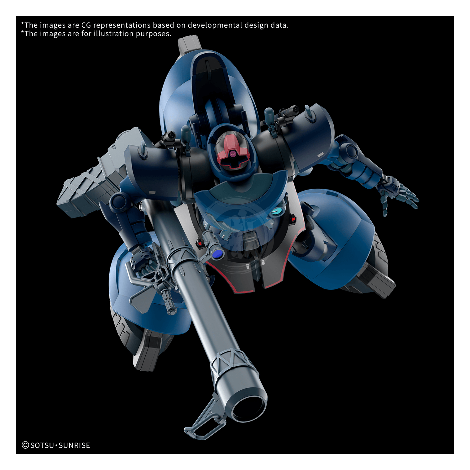 HG Challia's Rick Dom [GQ] [Preorder Q2 2026] - ShokuninGunpla