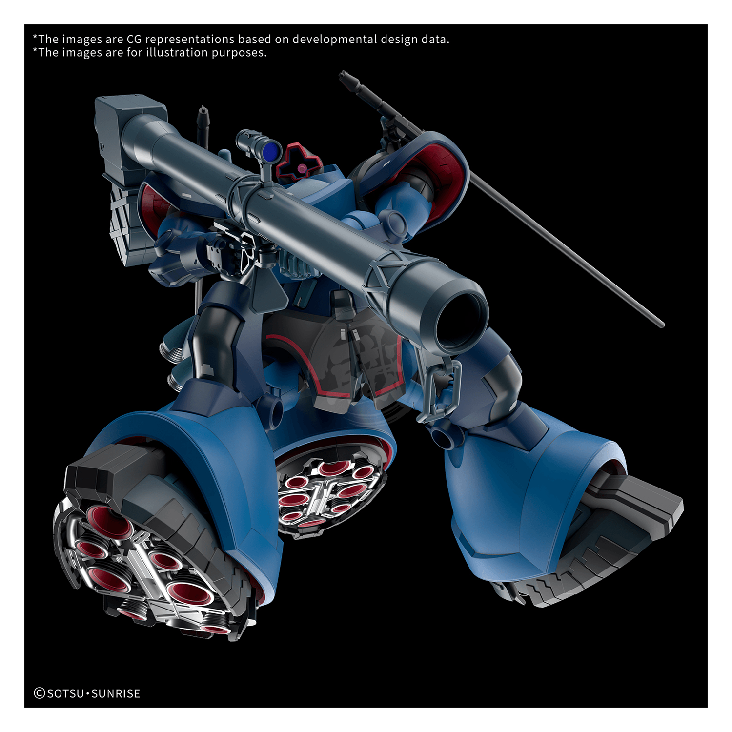 HG Challia's Rick Dom [GQ] [Preorder Q2 2026] - ShokuninGunpla