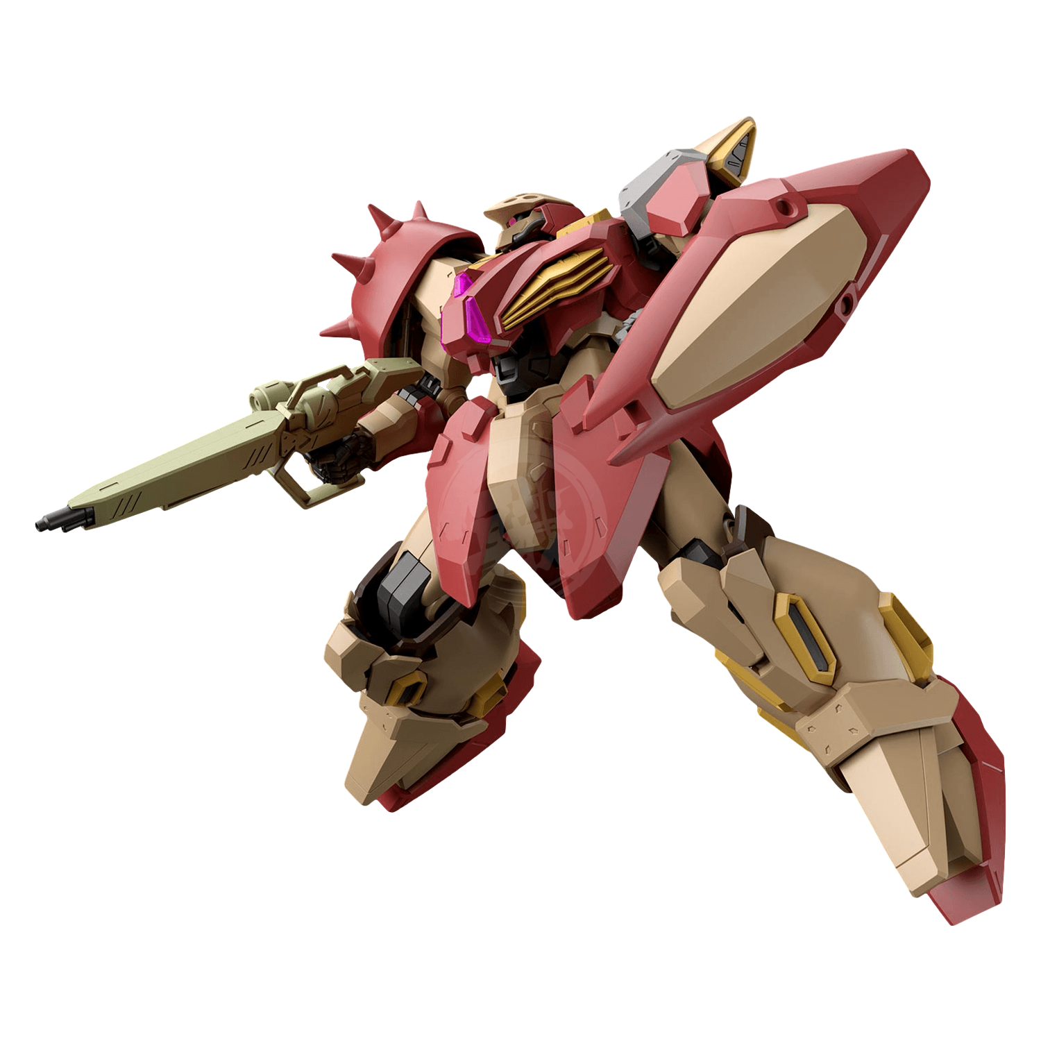 Bandai HG 1/144 Messer Type-M01 Gawman custom model kit with detailed plastic parts and assembly components.