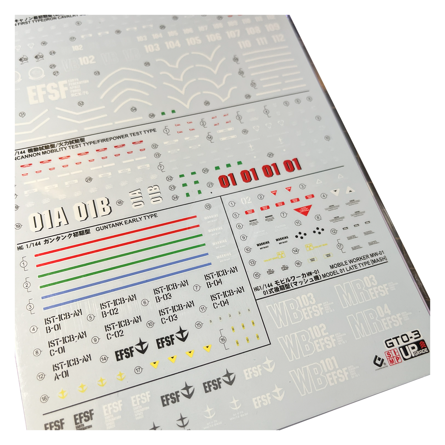 HG "Gundam The Origin" Decals [Multiuse] - Set 3