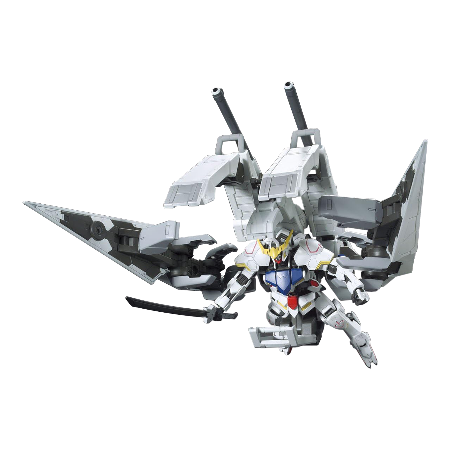 HG Gundam Barbatos & Long Distance Transport Booster Kutan Type-III - ShokuninGunpla