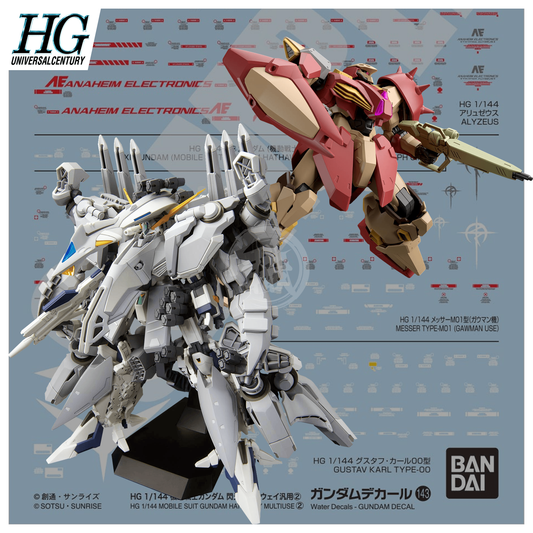 Gundam Decal 143 [HGUC Mobile Suit Gundam Hathaway's Flash Multiuse 2] - ShokuninGunpla