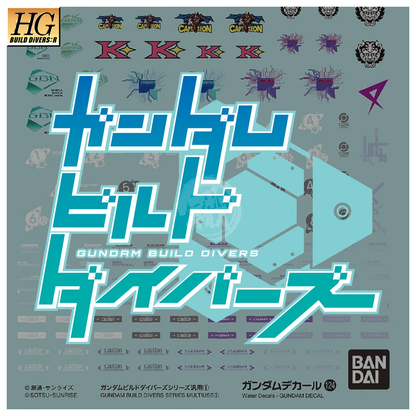 Bandai - Gundam Decal 124 [Gundam Build Divers Series Multiuse 1] - ShokuninGunpla