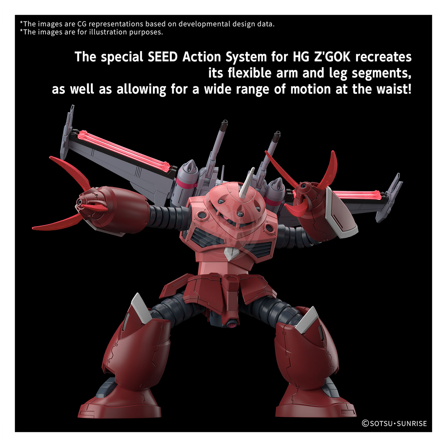 HG Z'Gok [Seed Freedom Ver.] [Preorder Q1 2025]