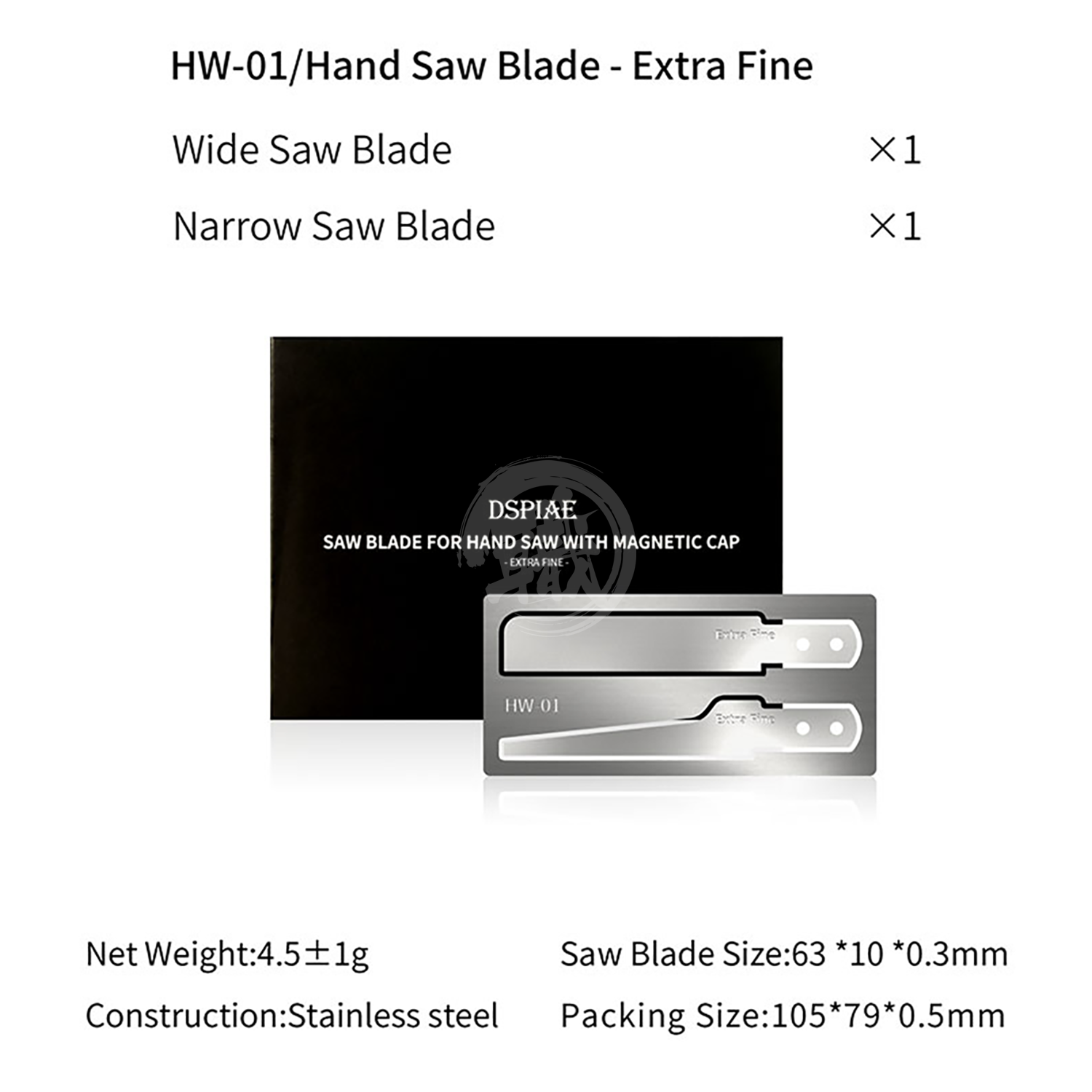 DSPIAE - Hand Saw Replacement Blades [Extra Fine] - ShokuninGunpla