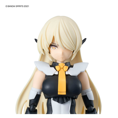 Bandai 30MS Belveria-Berys Feroce Model Kit displayed in detailed plastic with assembled parts and vibrant colors.