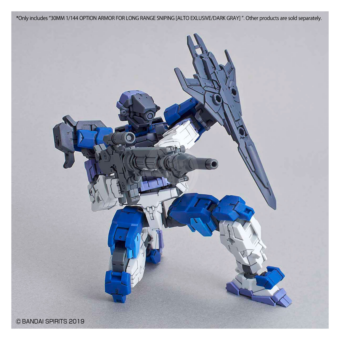 30MM Option Armor [For Long Range Sniping] [Alto Exclusive / Dark Gray] - ShokuninGunpla