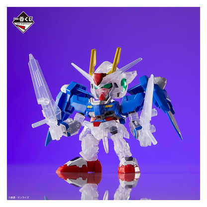 Bandai - SDEX OO Gundam [Solid Clear Ver.] [Ichiban Kuji Prize E] - ShokuninGunpla