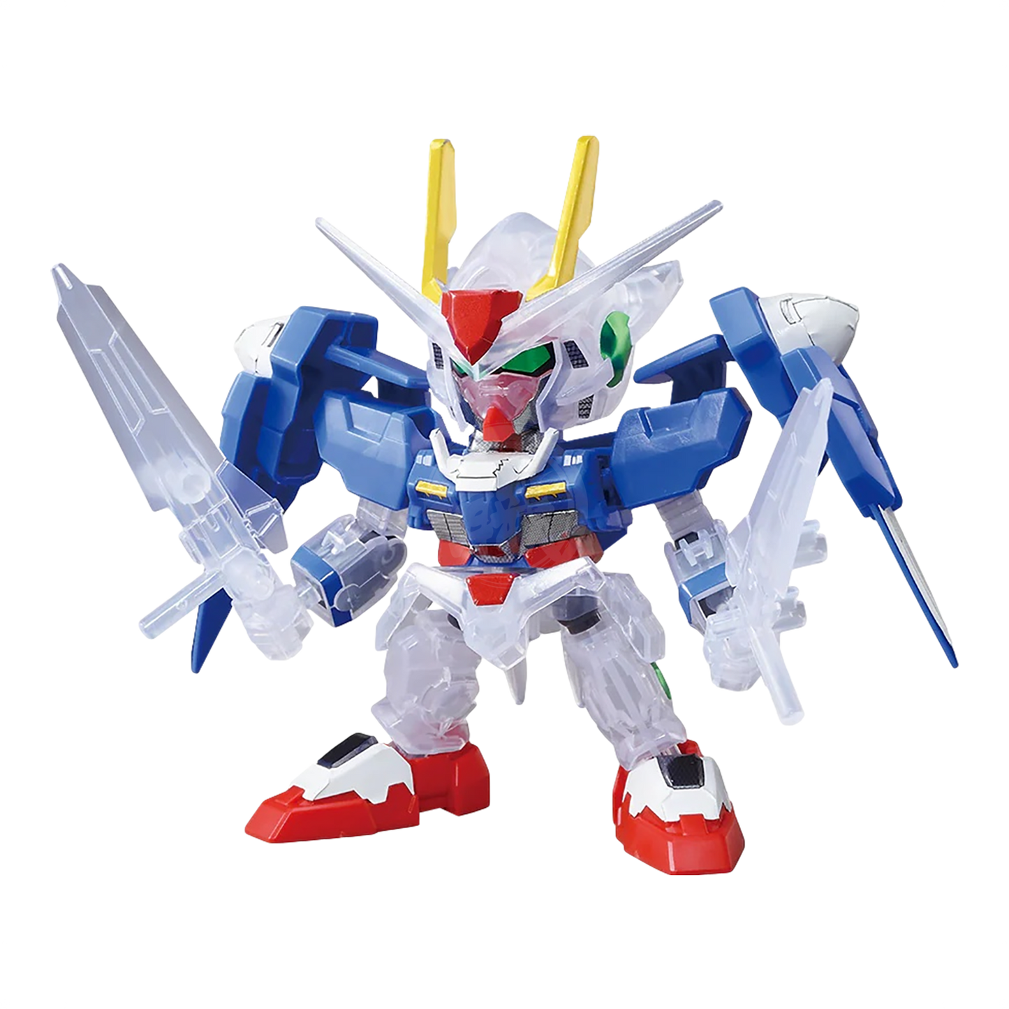 Bandai - SDEX OO Gundam [Solid Clear Ver.] [Ichiban Kuji Prize E] - ShokuninGunpla