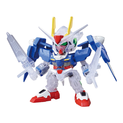 Bandai - SDEX OO Gundam [Solid Clear Ver.] [Ichiban Kuji Prize E] - ShokuninGunpla