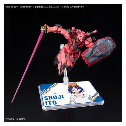 Action Base 7 [Clear] [Mobile Suit Gundam GQuuuuuuX Stickers Set] - ShokuninGunpla