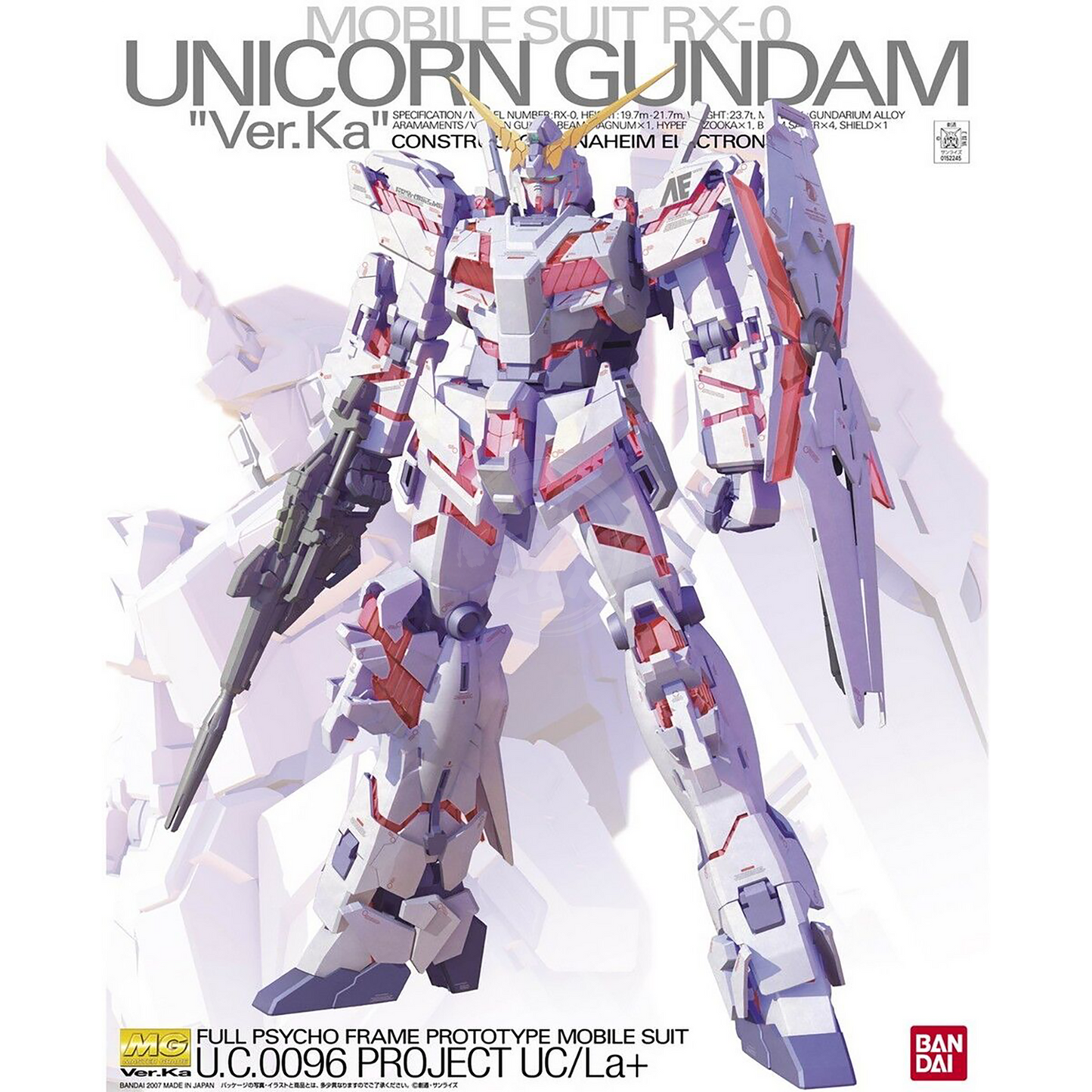 Bandai - MG Unicorn Gundam Ver.Ka - ShokuninGunpla