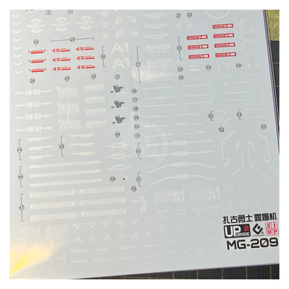 MG Gunner Zaku Warrior [Lunamaria Hawke Custom] Waterslide Decals [UV]