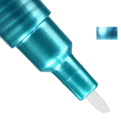 MKA-06 Metallic Cyan Super Metallic Color Marker