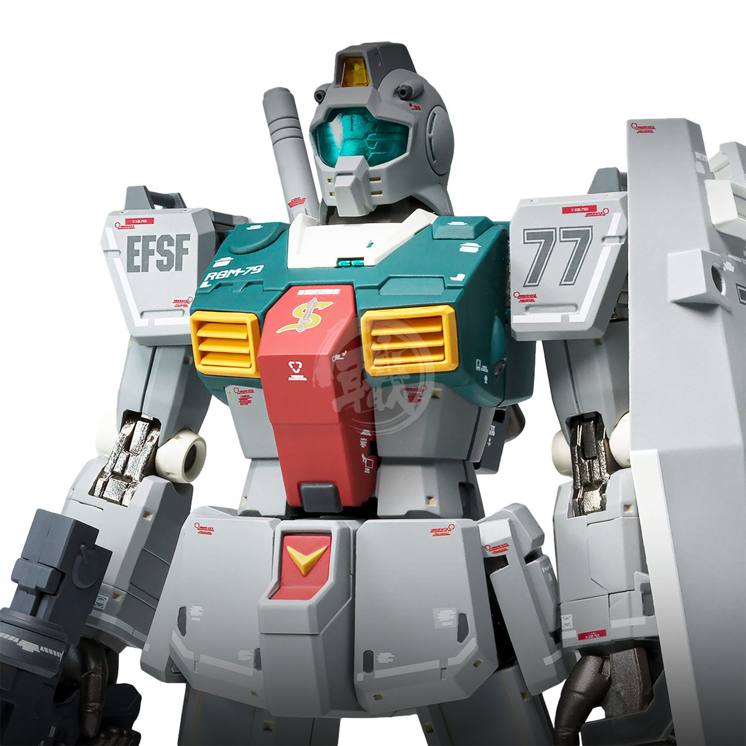 Bandai - G.F.F.M.C. GM [Sleggar Law Custom] - ShokuninGunpla