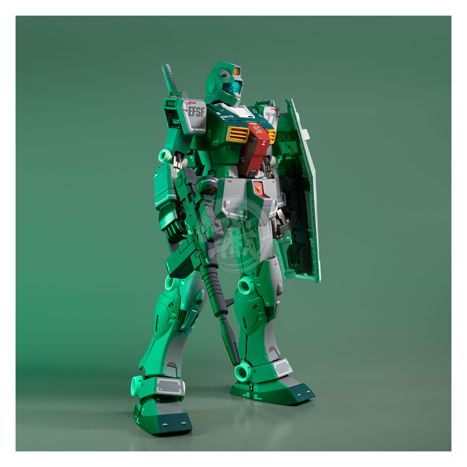 Bandai - G.F.F.M.C. GM [Sleggar Law Custom] - ShokuninGunpla