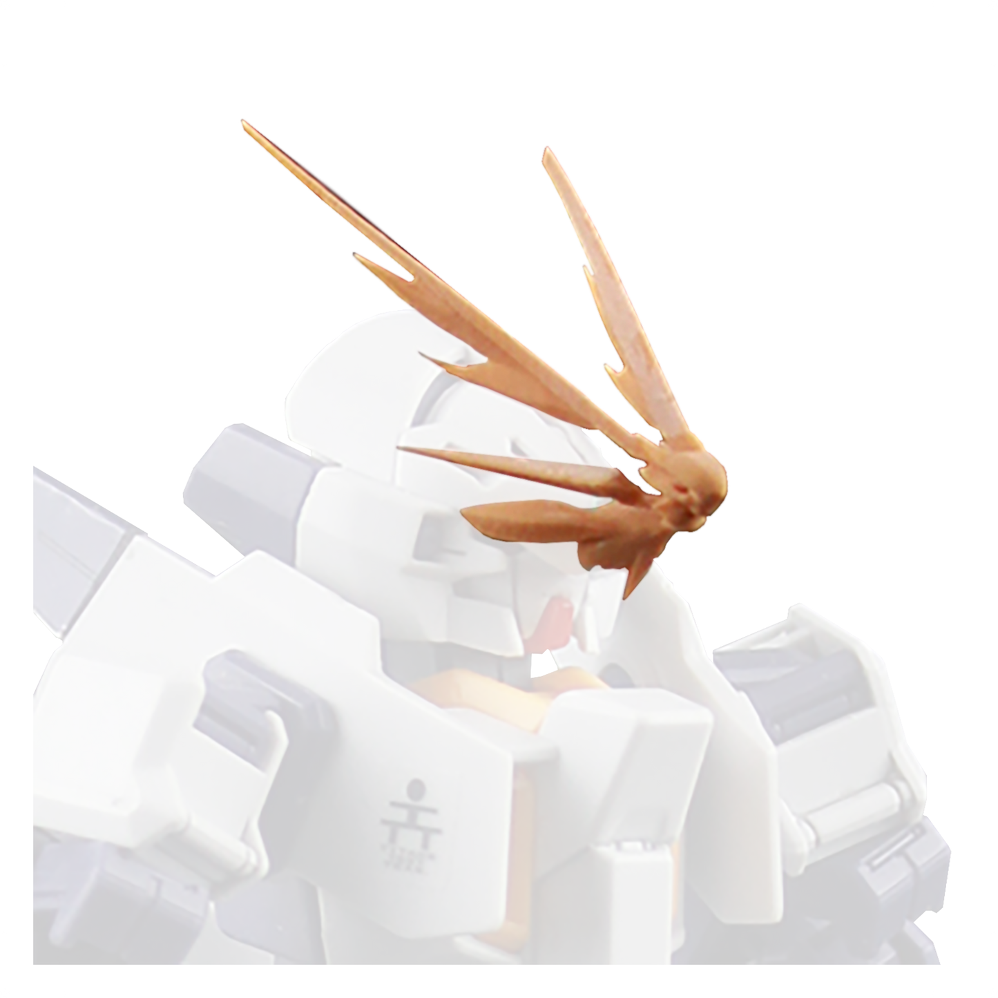 Stickler Studio - Flying Goddess Statue" Resin Antenna Replacement for Gundam TR-6 - ShokuninGunpla