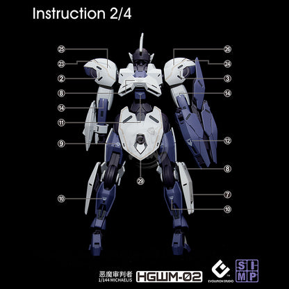 EVO Studio - HG "The Witch From Mercury" Decals [Multiuse] - Set 2 - ShokuninGunpla