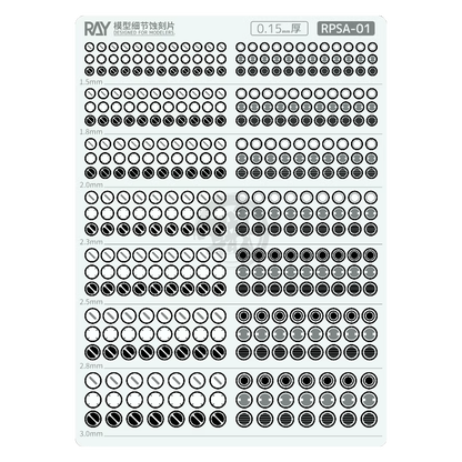 Gateless Photo Etched Detail Parts Set