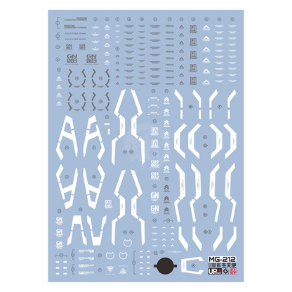 MG Gundam Kyrios Waterslide Decals [UV]